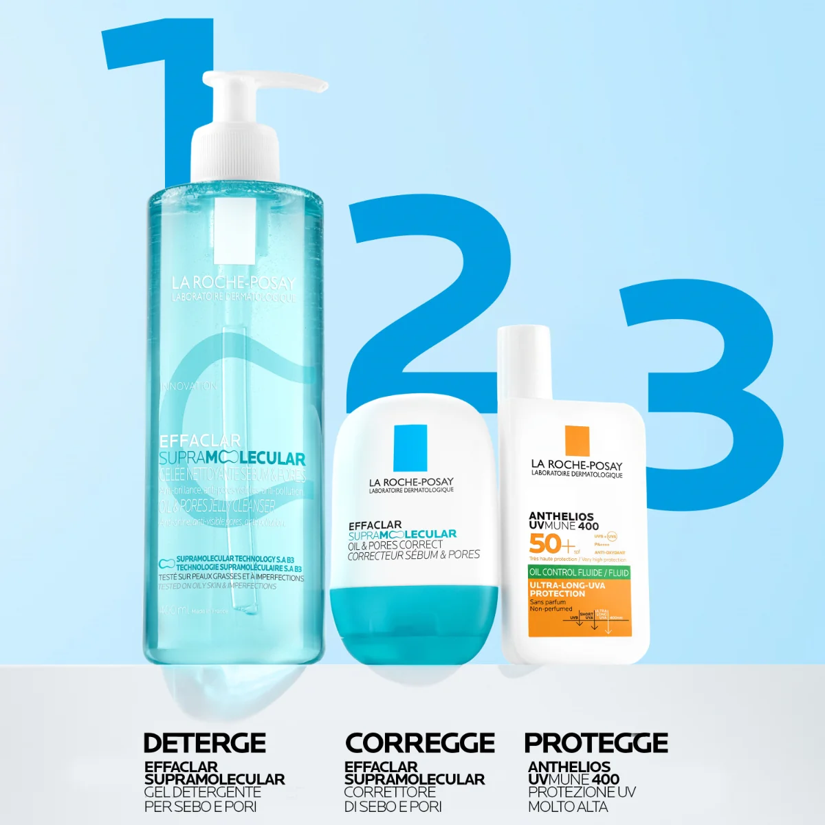 La Roche-Posay Effaclar Supermolecular 40ml Correttore di sebo e pori
