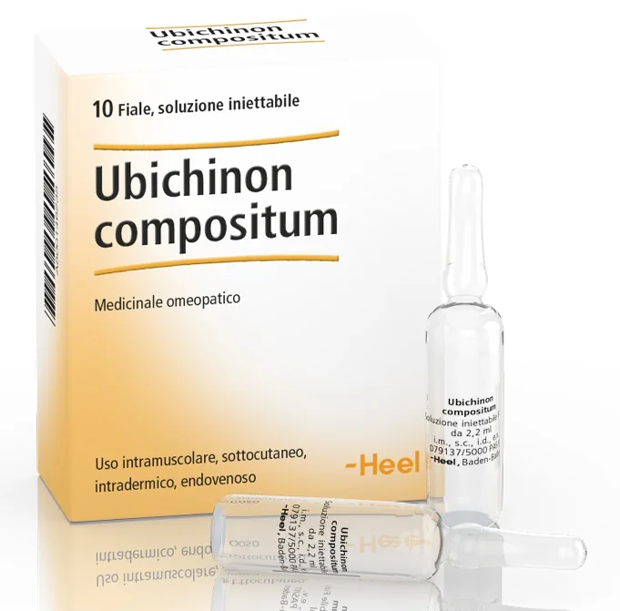 Heel Ubichinon Compositum 10 Fiale Da 2,2 Ml L'Una