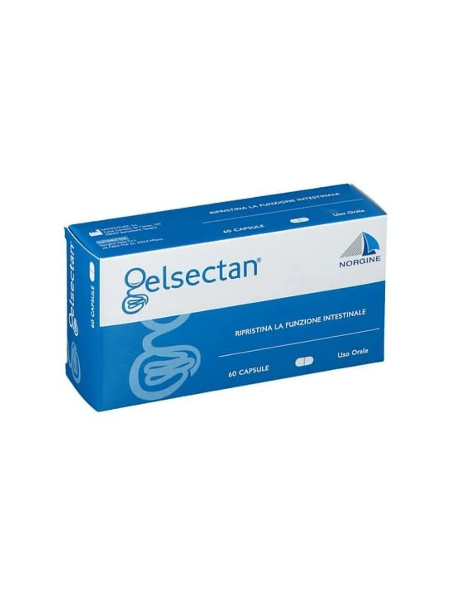 Gelsectan Ripristino Apparato Intestinale 60 Capsule