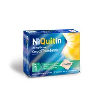 NiQuitin Fase 1 Nicotina 21 mg/24 h 7 Cerotti Transdermici