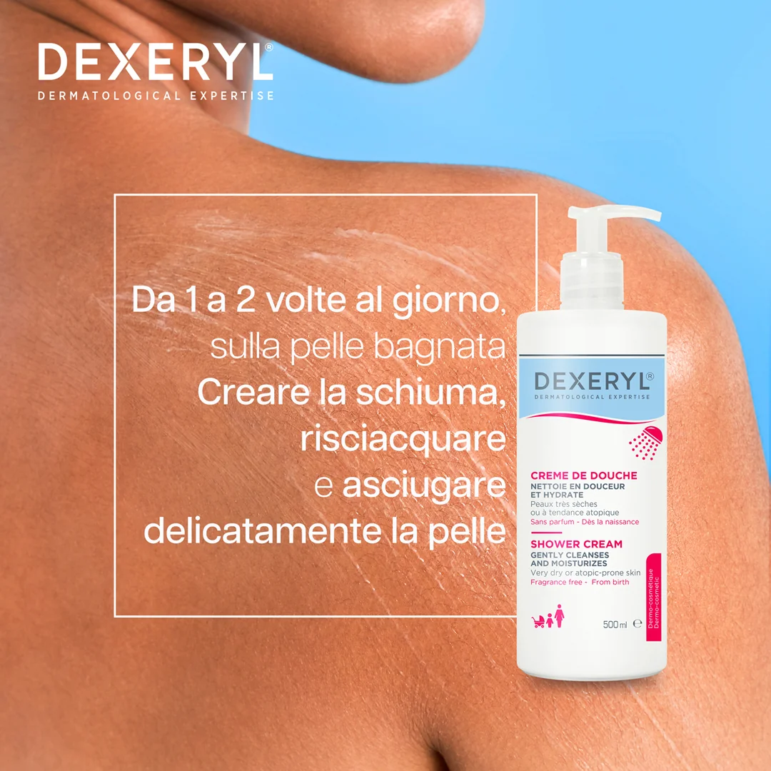 Dexeryl Shower Doccia Crema Pelle Molto Secca 500 ml
