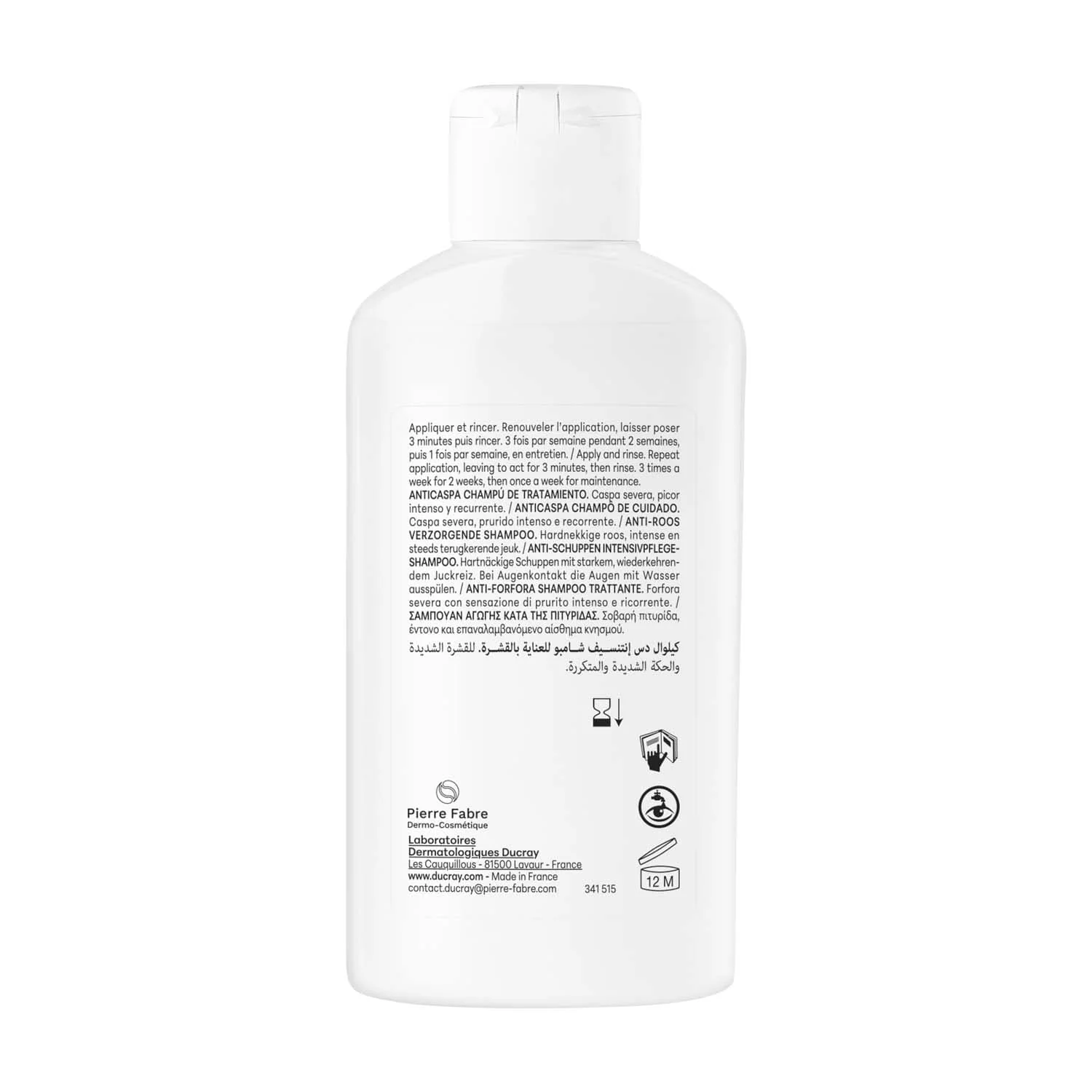 Ducray Kelual Ds Intensive Shampoo Antiforfora 100 Ml Riduce Sensazione di Prurito