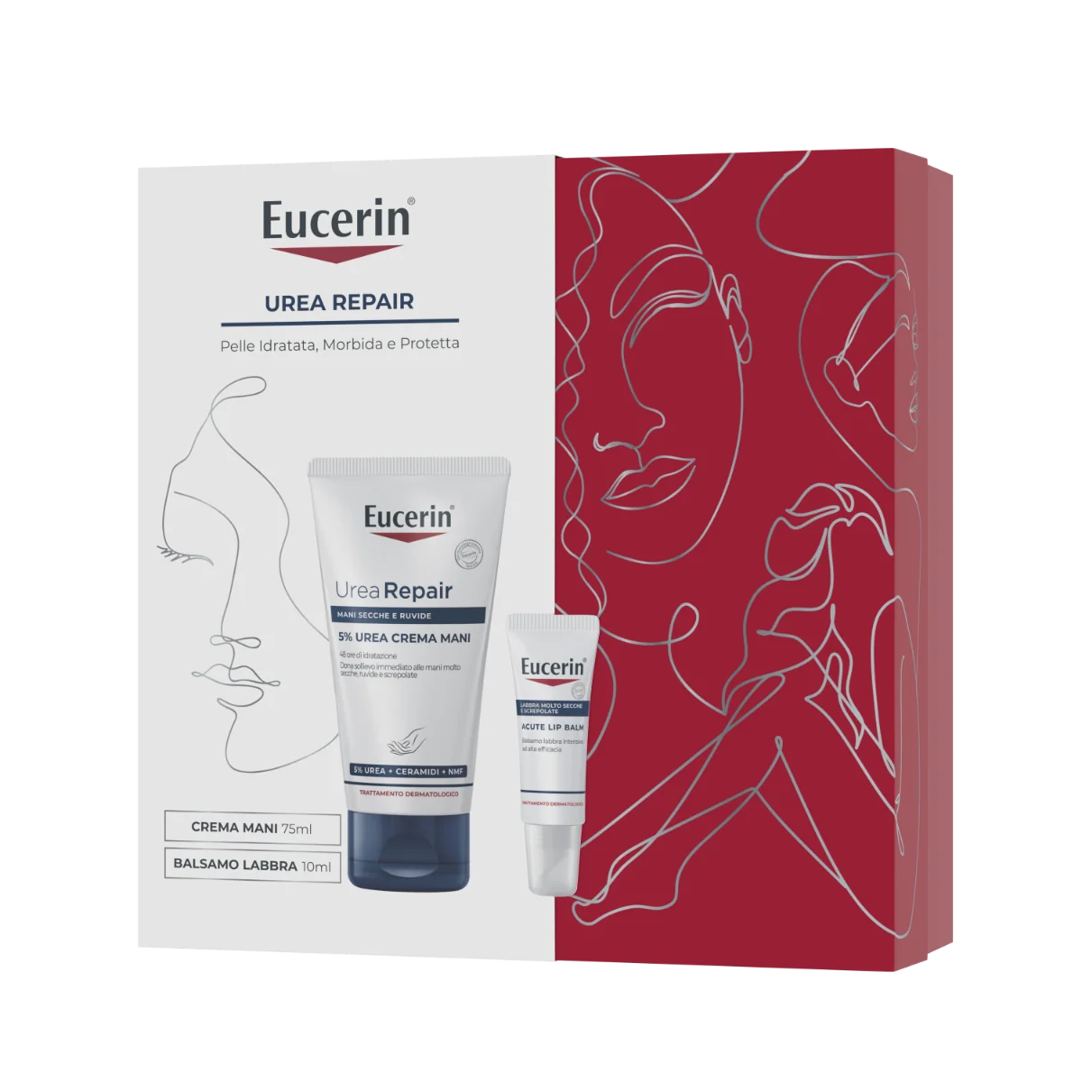 Eucerin Xmas Pack Urea Mani Labbra 2024 Set idratazione
