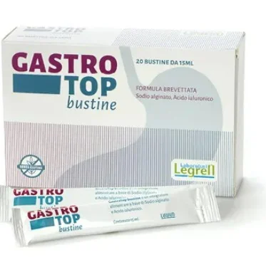 Gastrotop 20 Bustine Con Acido Ialuronico e Sodio Alginato