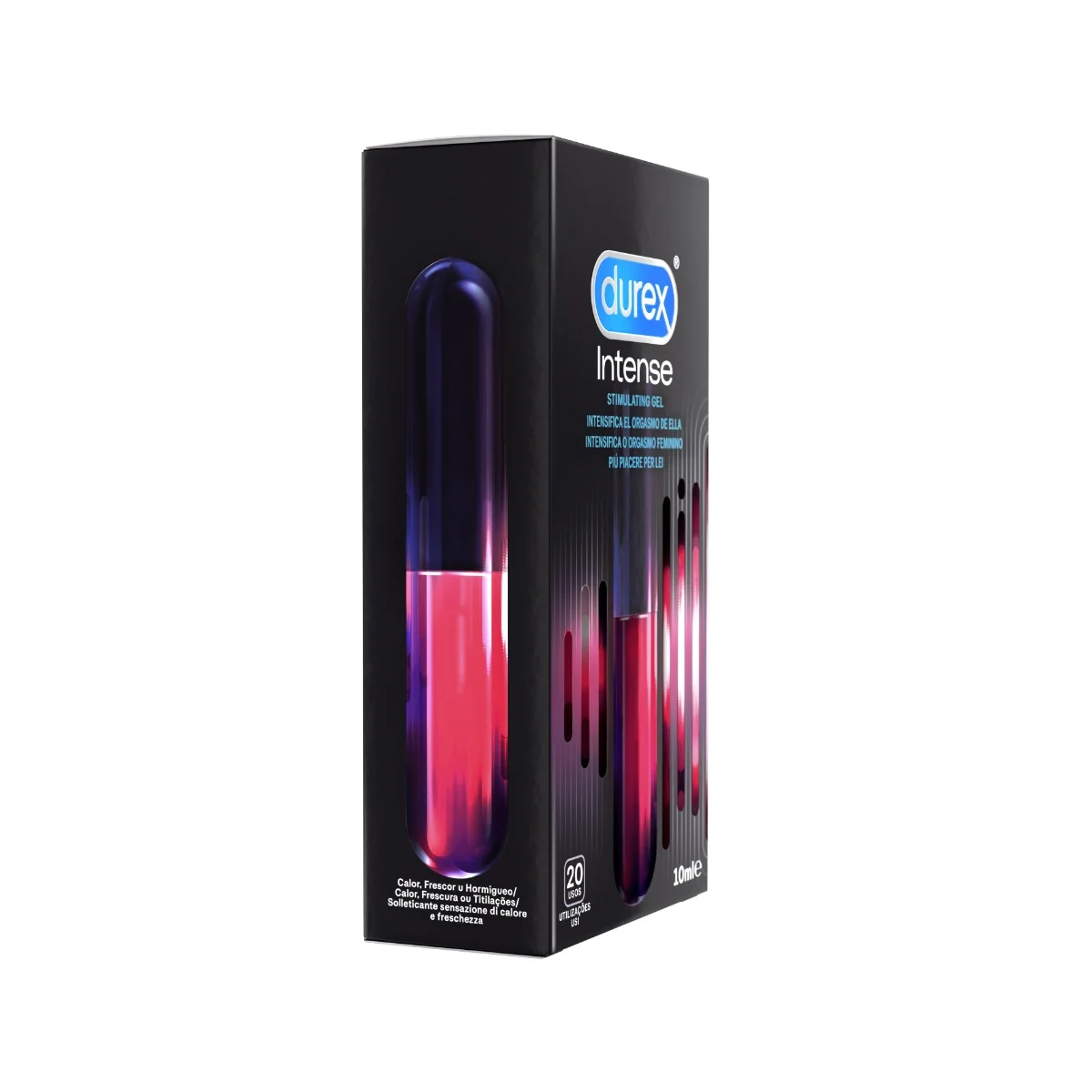 Gel Lubrificante Intimo Durex A Base Acqua 100 Ml – Effetto Riscaldante, Stimolante