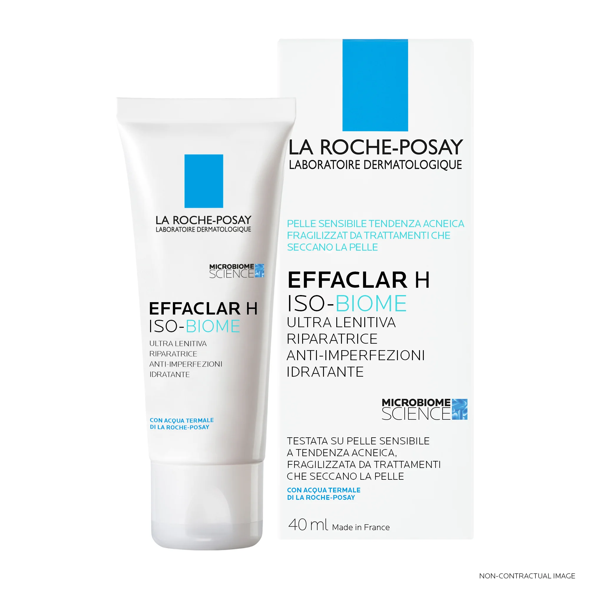 La Roche Posay Effaclar H Iso Biome Crema 40 ml Aiuta a ridurre le imperfezioni