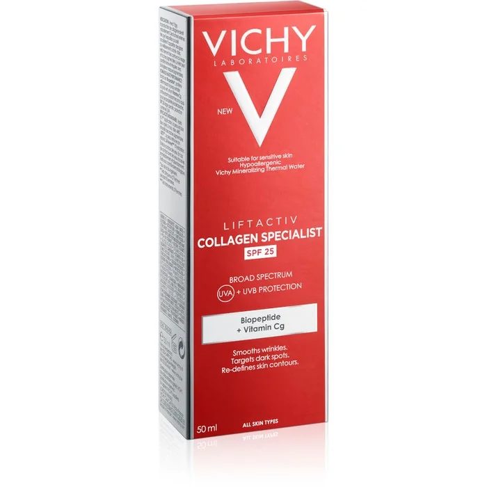 Vichy Liftactiv Specialist Collagen SPF 25 50 ml Crema Viso Antimacchie