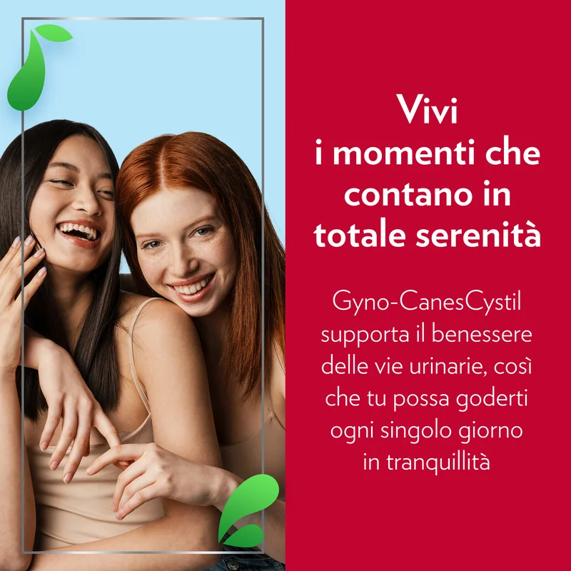 Gyno-CanesCystil Integratore con D-Mannosio 14 Bustine Benessere Vie Urinarie