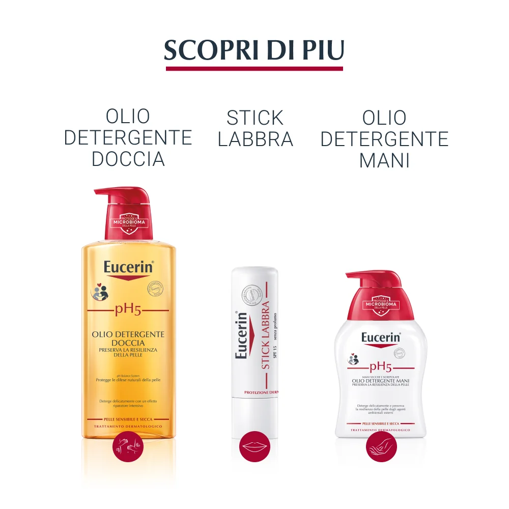 Eucerin Ph5 Emulsione Corpo Nutriente 400 ml Azione Idratante