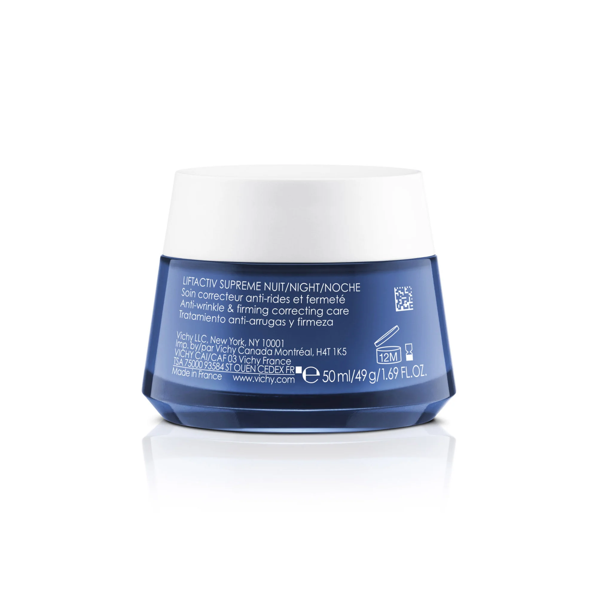 Vichy Liftactiv H.A. Crema Notte 50 Ml Rassodante Anti-Rughe