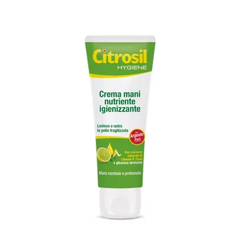 Citrosil Crema Igienizzante Mani 75 ml Igienizza Idrata e Protegge in una Sola Azione