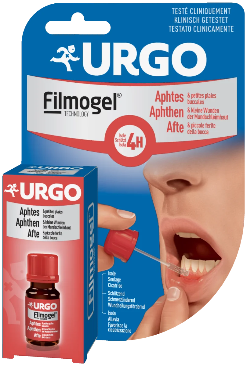 Urgo Afte Filmogel Cerotto Liquido Protettivo 6 ml Trattamento Protettivo