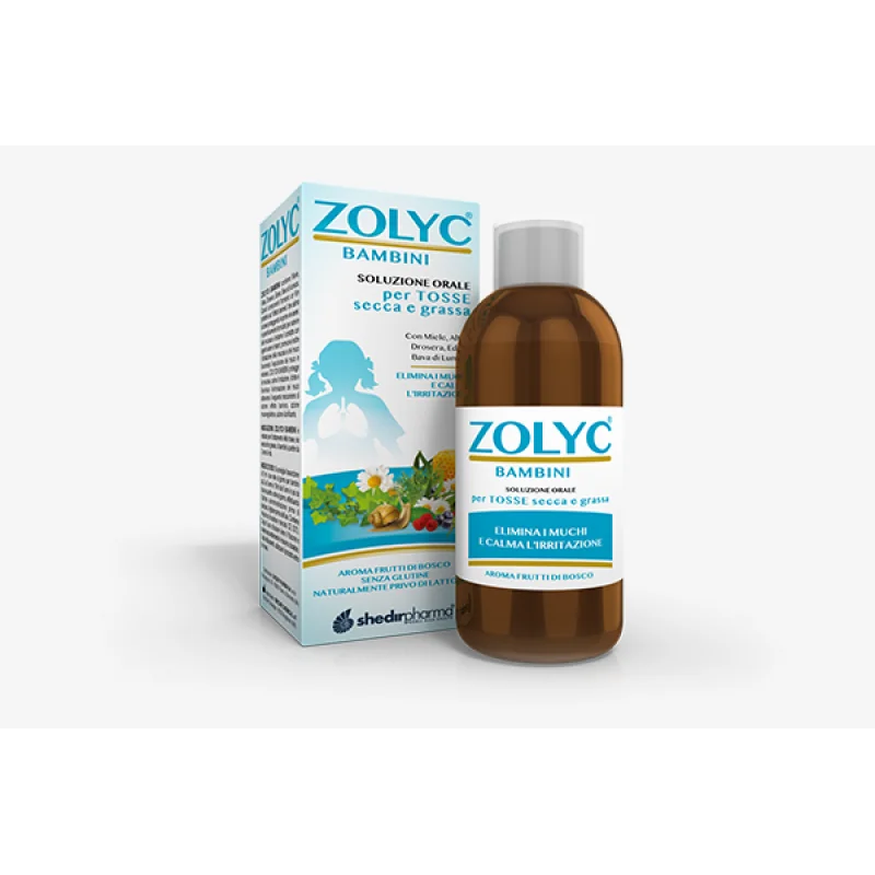 Zolyc Sciroppo Bambini Tosse Secca e Tosse Grassa 150 ml 