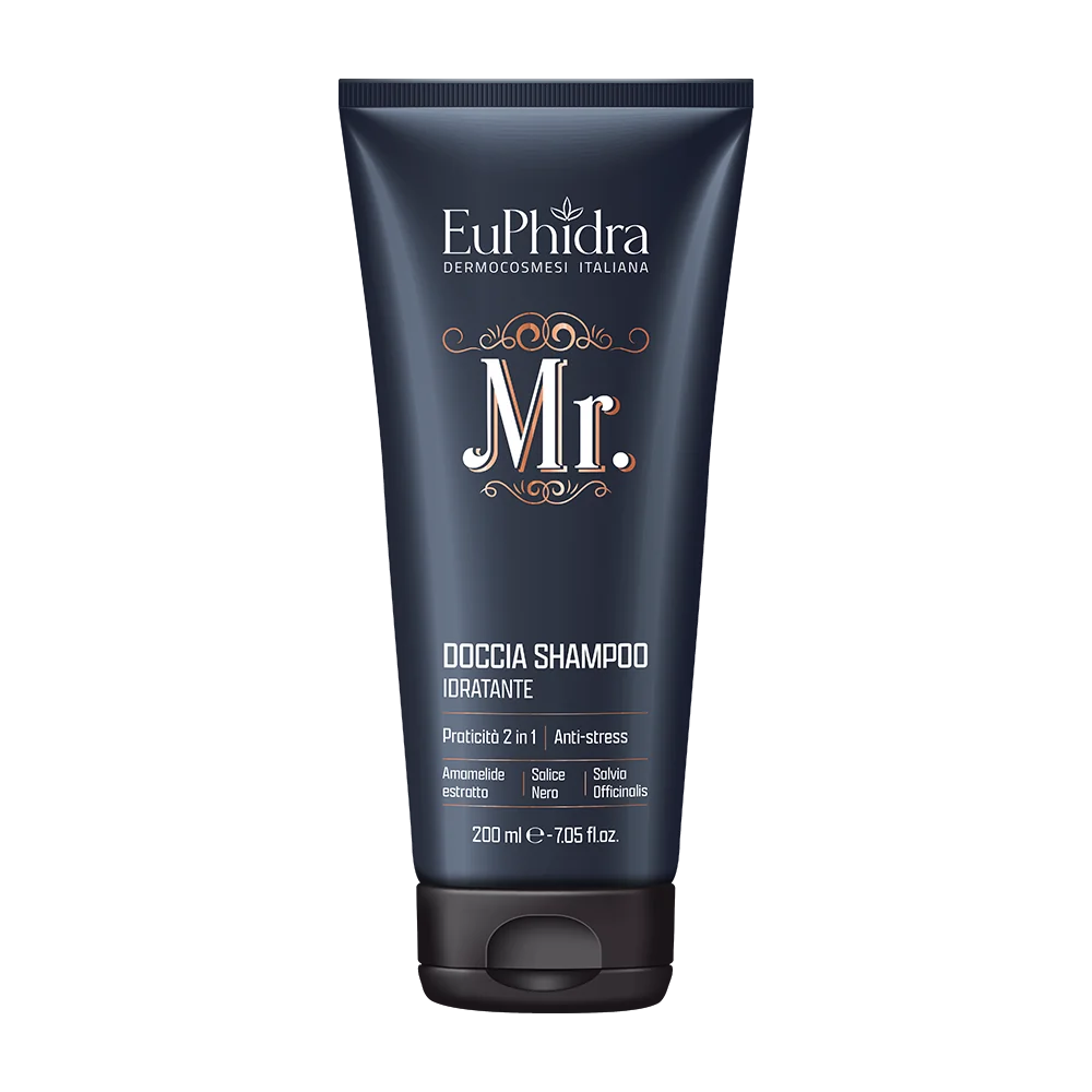 EuPhidra Mr. Doccia Shampoo Idratante 2 in 1 200 ml