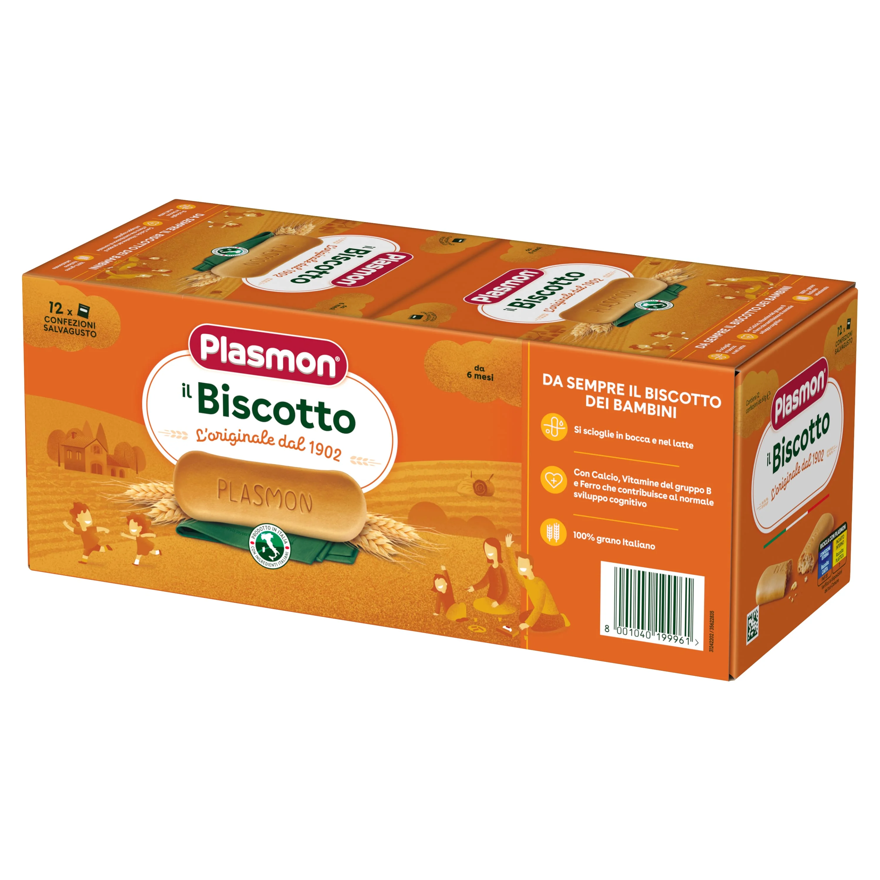 Plasmon Biscotto 60 g Senza Burro