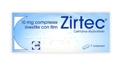 Zirtec 10 mg 7 Compresse Rivestite
