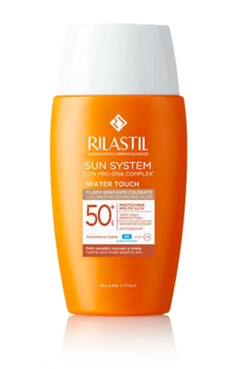RILASTIL SUN SYSTEM WATER TOUCH COLOR FLUIDO SPF50 50 ML
