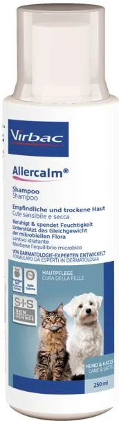 Virbac Allercalm Shampoo Delicato Cani E Gatti 250 Ml