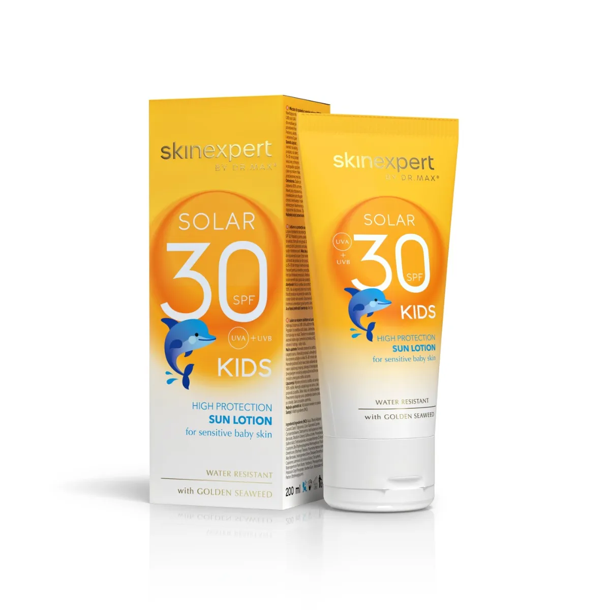 Skinexpert Solar Kids SPF 30 200 ml Protezione Solare Media Per Bambini