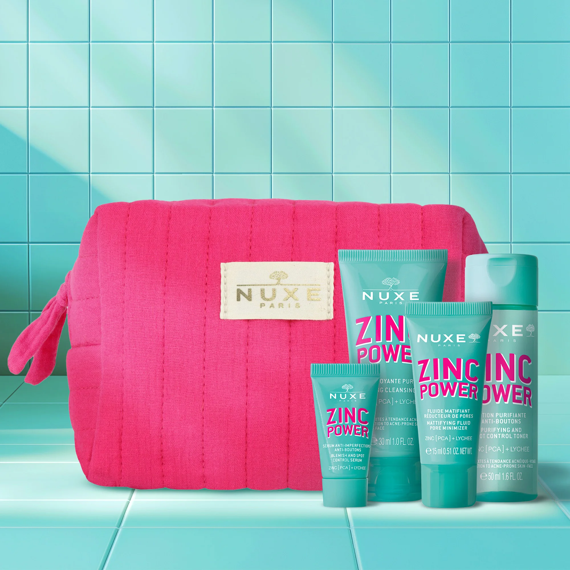 Nuxe Zinc Power Trousse Routine Anti-Imperfezioni Pelli a tendenza acneica