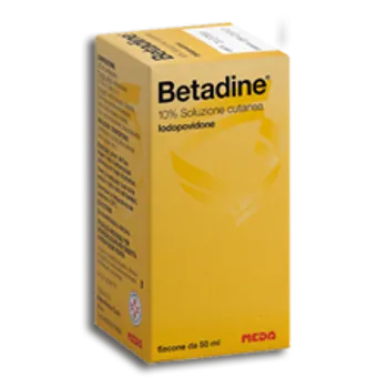 Betadine Soluzione Cutanea Fl 50 ml 10% 
