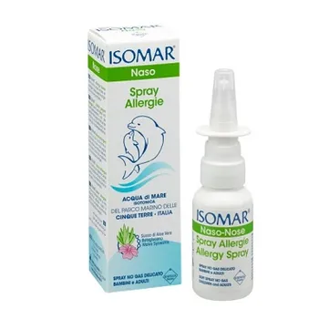 Isomar Naso Spray Allergie Acqua di Mare Isotonica 30 ml Benessere Nasale