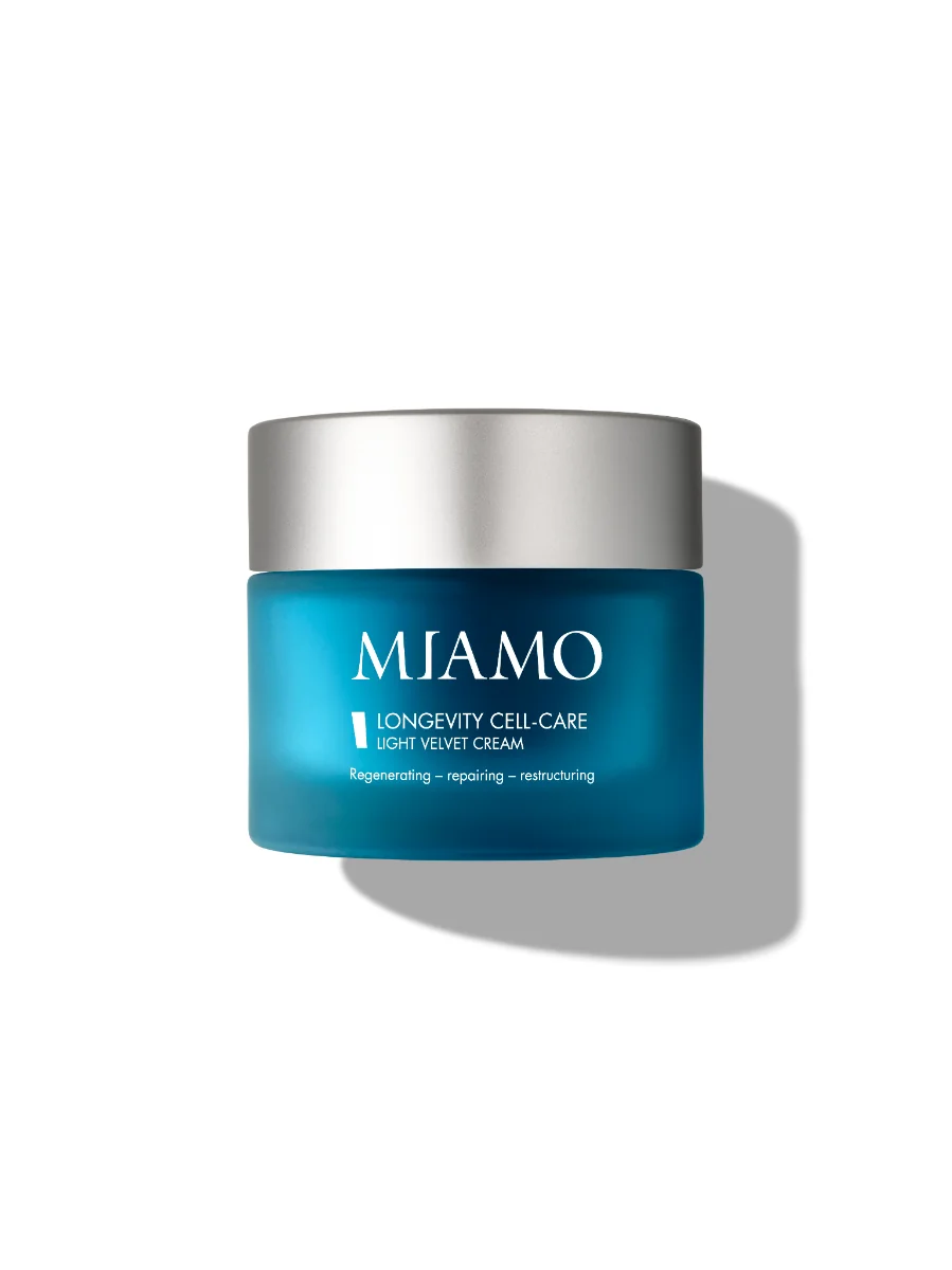 Miamo Longevity Plus Longevity Cell Care Light Velvet Cream 50 ml Rigenera Ripara e Ristruttura