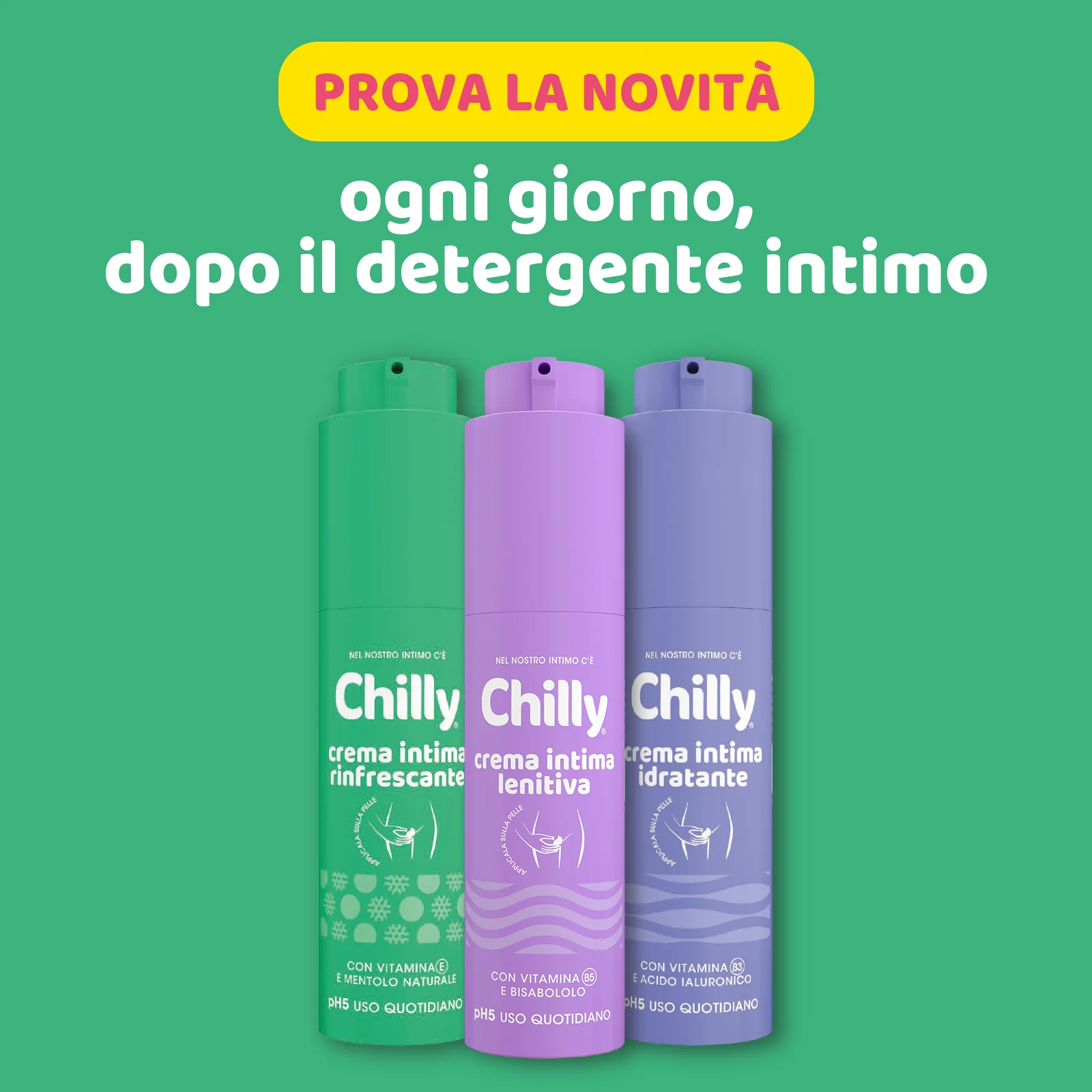 Chilly Crema Intima Idratante 50 Ml
