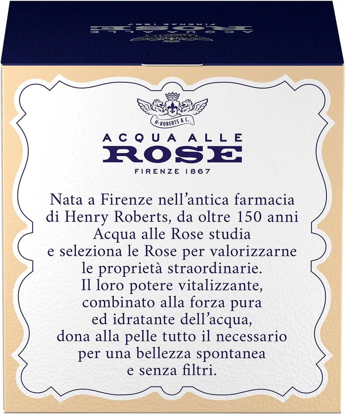 Acqua Alle Rose Crema Viso Antirughe Levigante 50 Ml