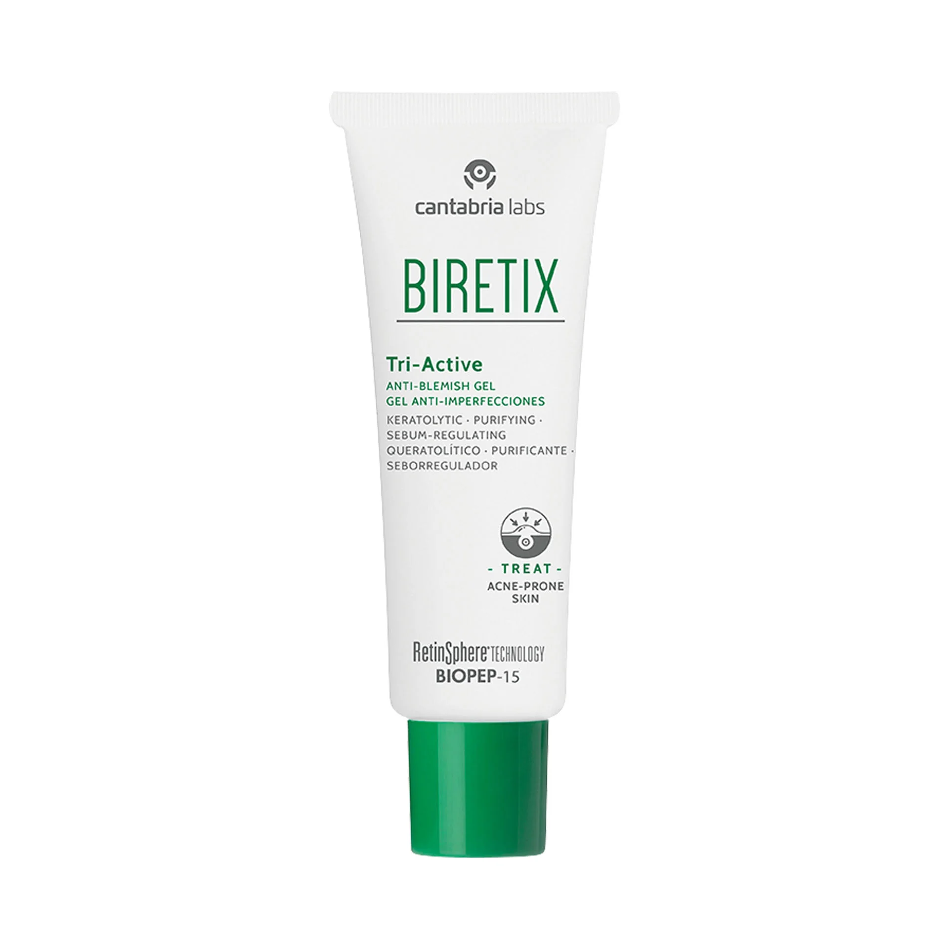 Biretix Tri-Active Idrogel Purificante Seboregolatore 50 ml