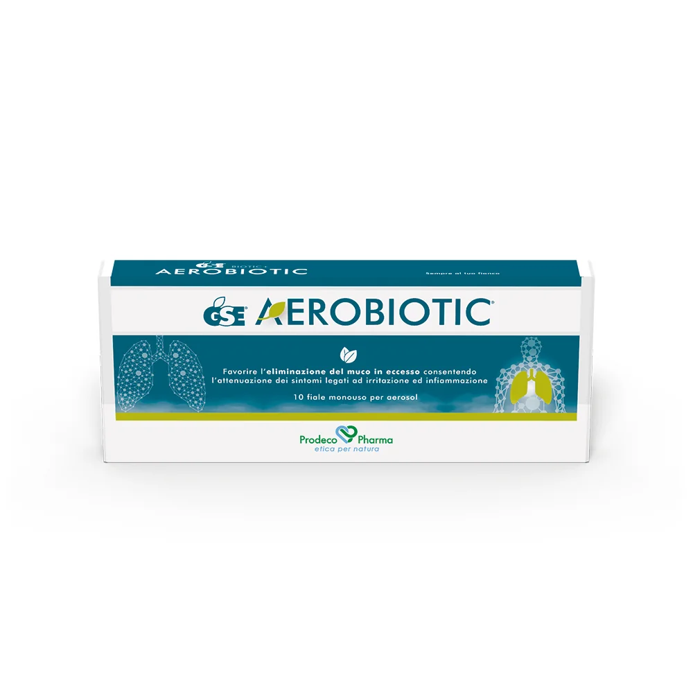 Gse Aerobiotic 10 Fiale 5 ml Fluidificante