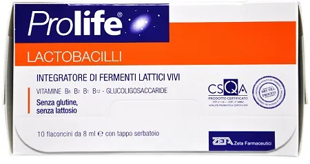 Prolife Lactobacilli 10 Flaconcini