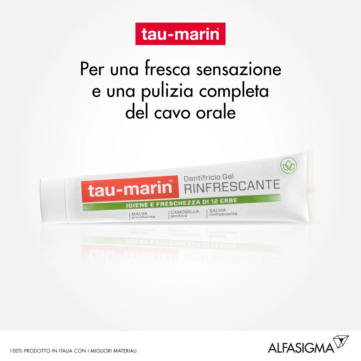 Tau-Marin Dentifricio Rinfrescante Adulti 75 ml Alle 12 Erbe