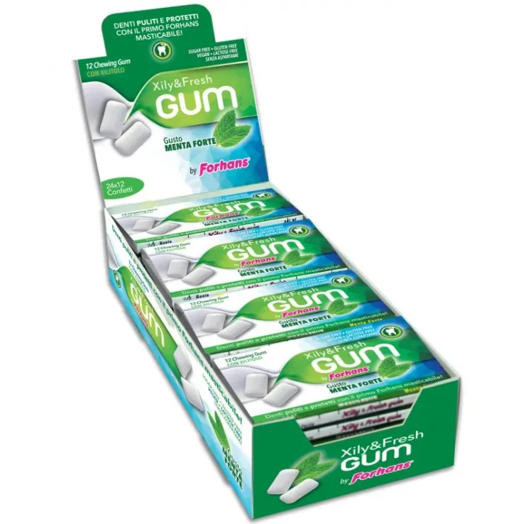 Forhans Xyli&Fresh Gum 12 Confetti