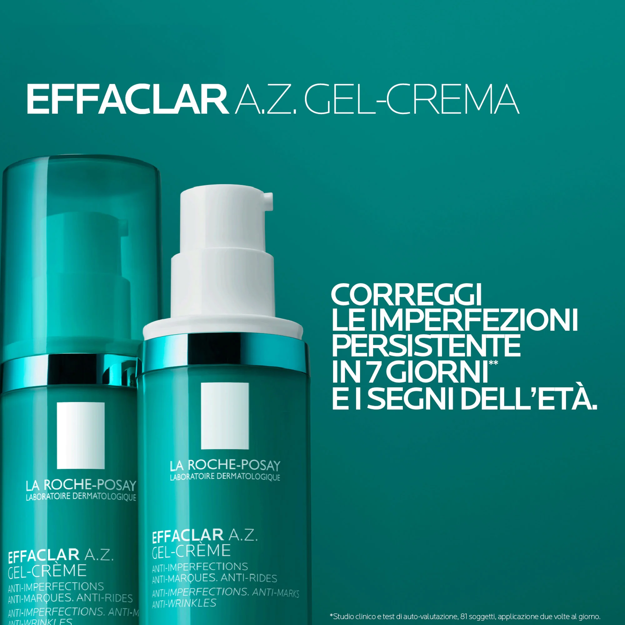 La Roche Posay Effaclar A.Z. Gel Crema 40 Ml Idratante