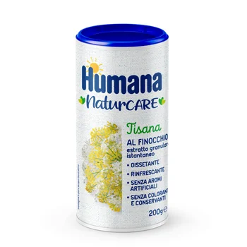 Humana Tisana Finocchio 200 g con Estratti Vegetali