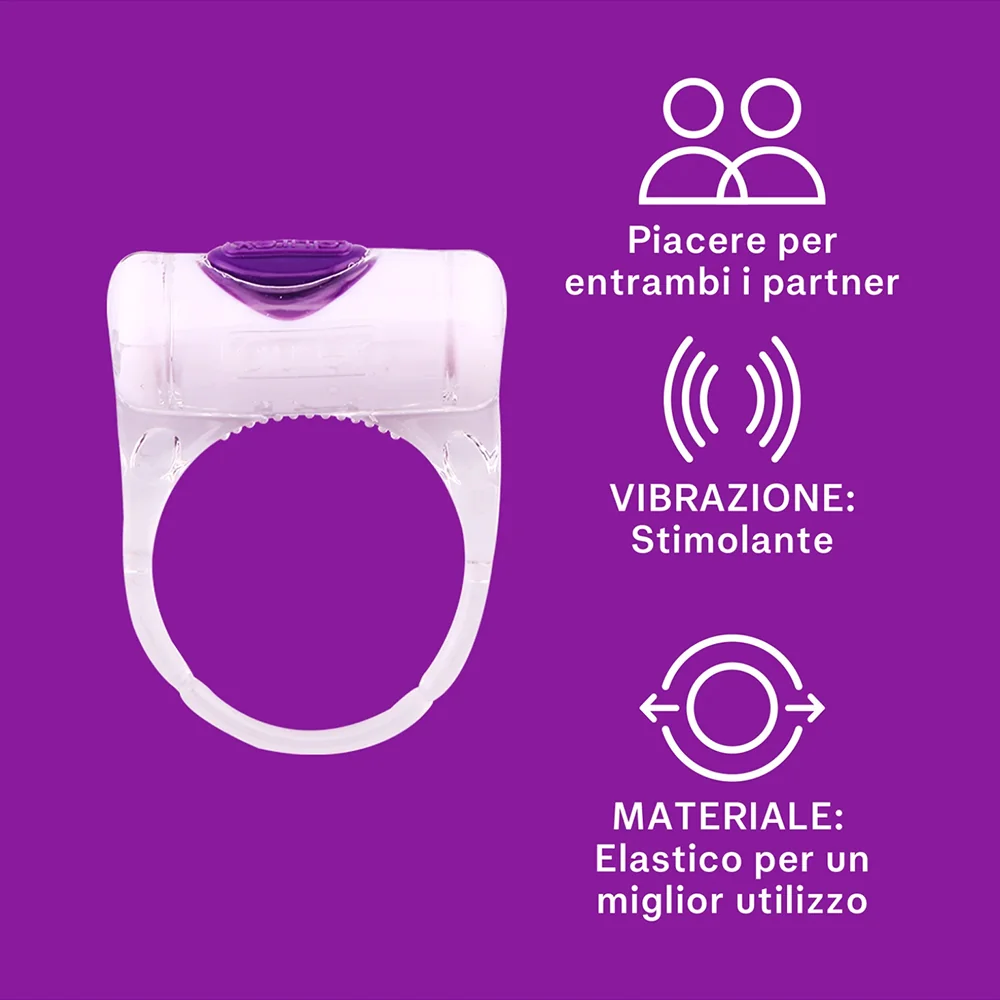 Durex Intense Vibrations Anello Vibrante Stimolante Silenzioso