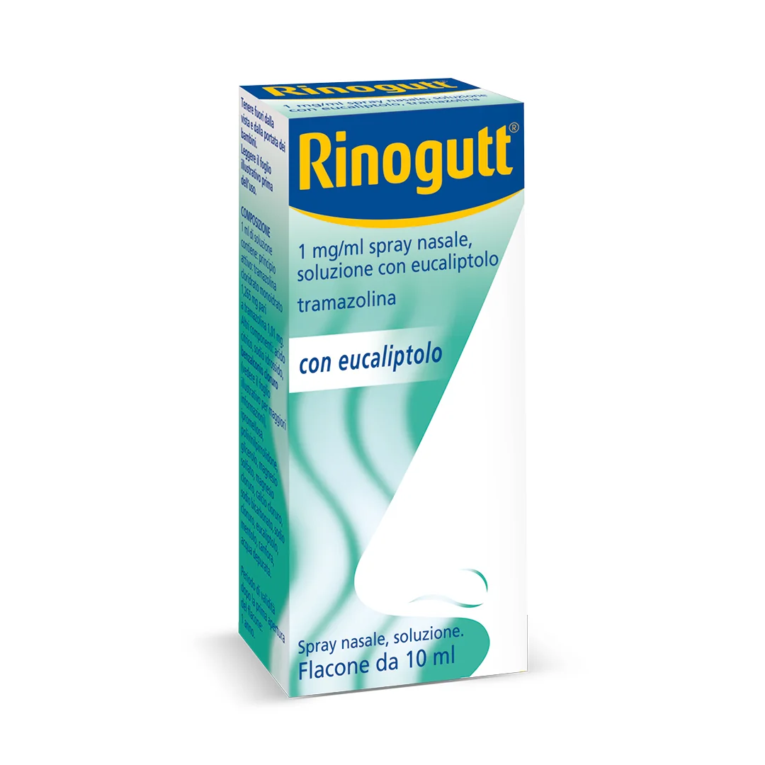 Rinogutt Spray Nasale Eucalipto 1mg/ml 10 ml Tramazolina