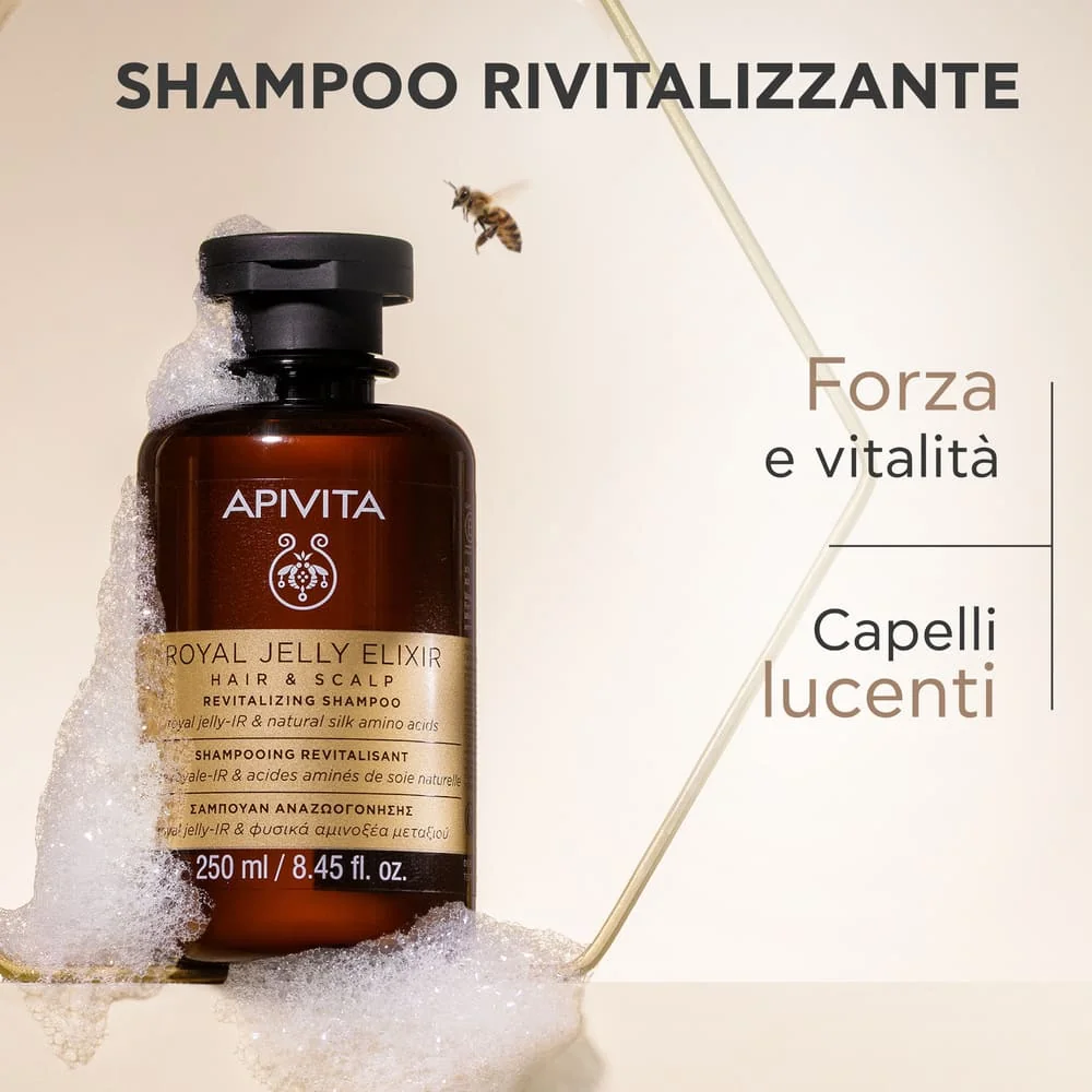 Shampoo Roy Jel Elix 250Ml/25 Con Amminoacidi della Seta