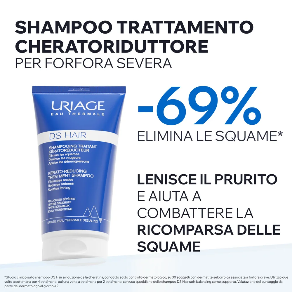 Uriage Ds Hair Sh Cheratoridut Esfoliazione Delicata