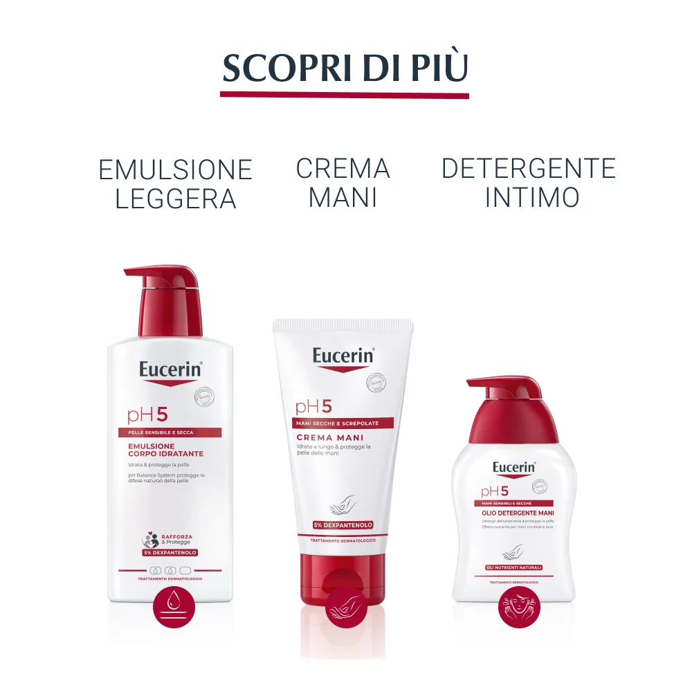 Eucerin Ph5 Gel Doccia 200 ml Dermoprotettivo
