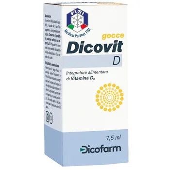 Dicovit D Gocce 7,5 ml - Integratore Vitamina D 