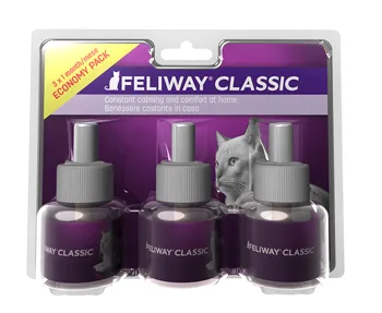 Feliway Classic 3 Ricariche Da 48 Ml