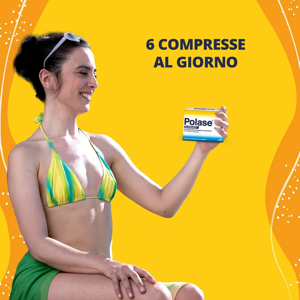 Polase Classico 60 Compresse Senza Zucchero Integratore per la Stanchezza
