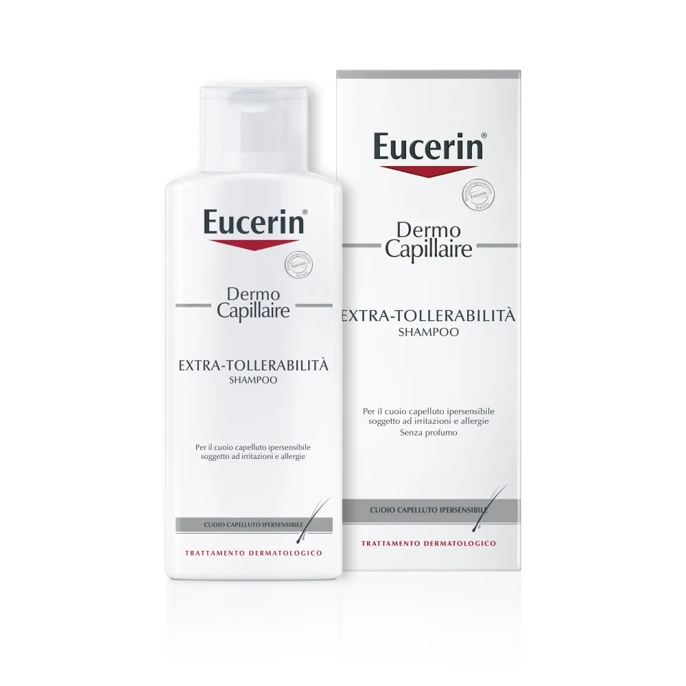 Eucerin DermoCapillaire Shampoo Extratollerabilità 250 ml Cuoio Capelluto IperReattivo