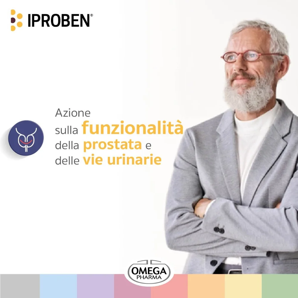 Iproben Integratore Benessere Prostata 30 Capsule