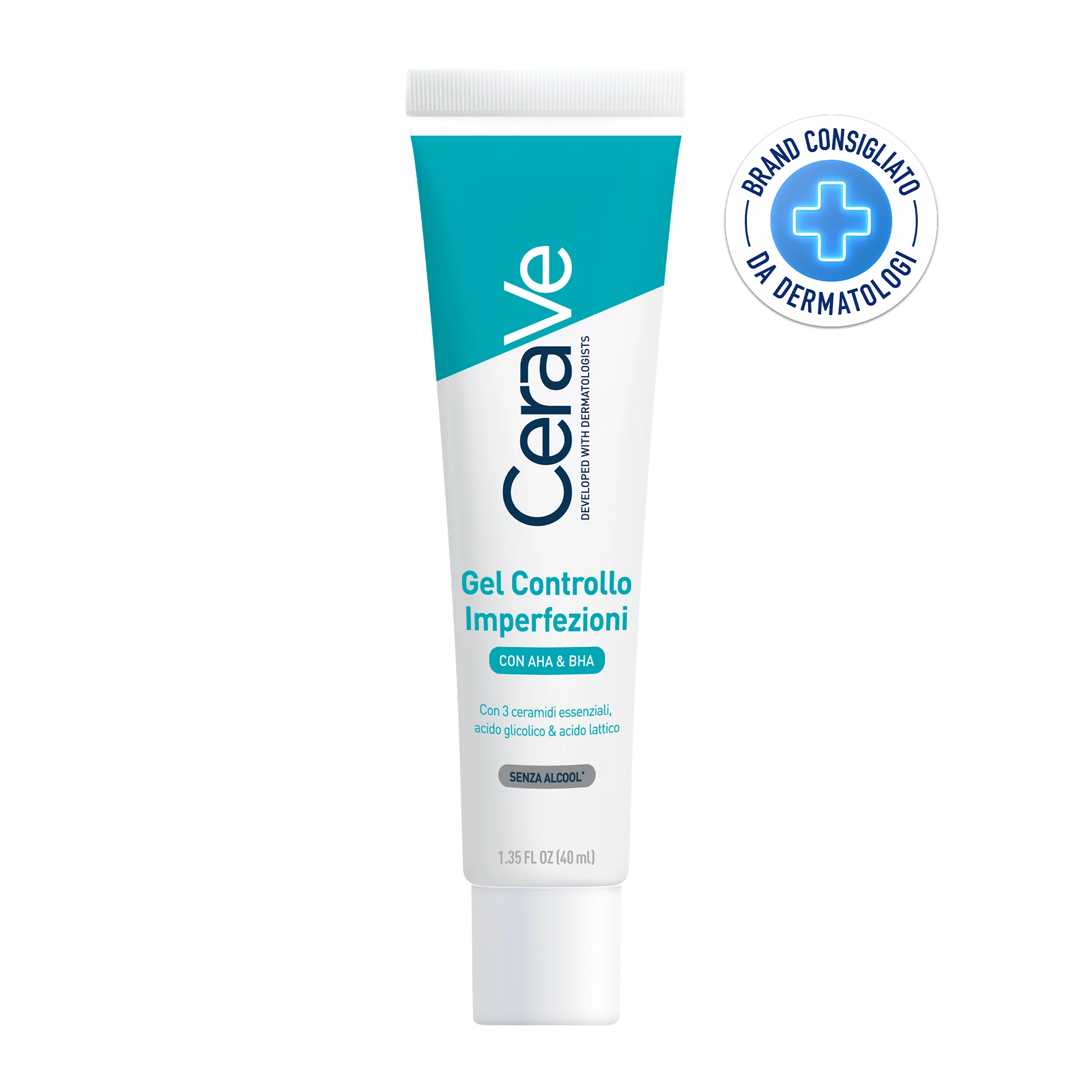 Cerave Gel Controllo Imperfezioni 40 Ml Con AHA e BHA