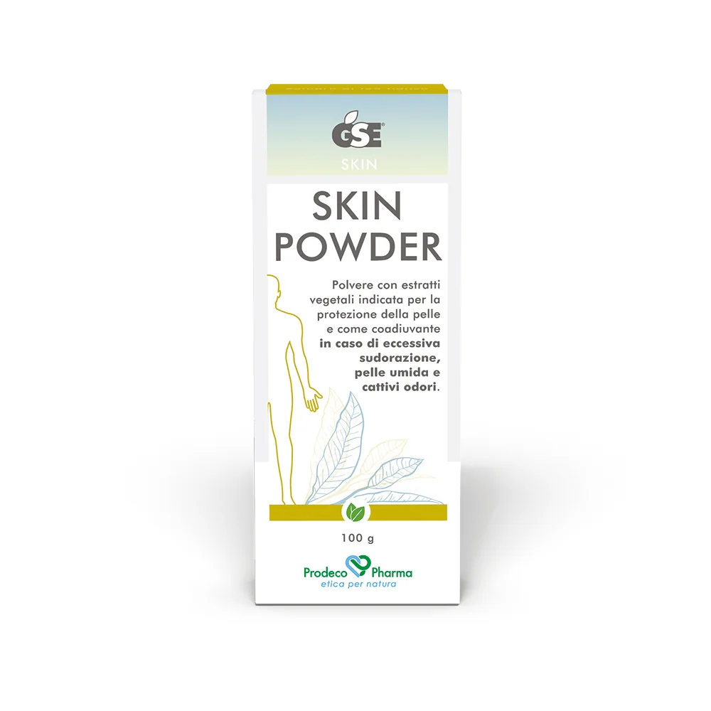 Gse Skin Powder 100 g Pelle asciutta e protetta