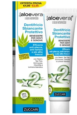 Aloevera2 Dentifricio Sbiancante Protettivo 100 ml