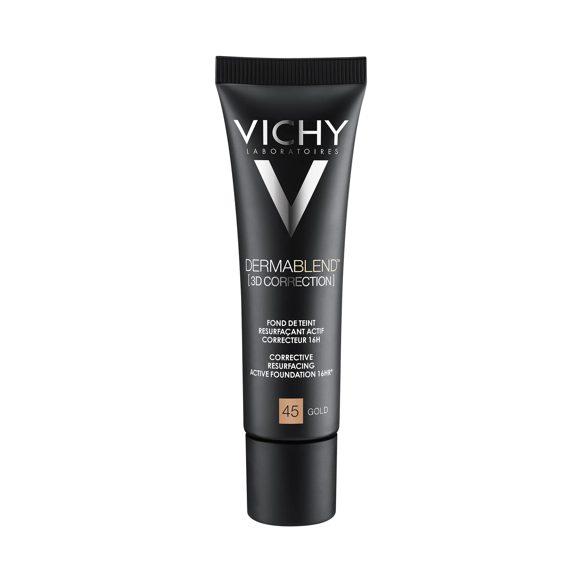 Vichy Dermablend 3D 45, 30 ml Fondotinta coprente per pelle grassa con imperfezioni